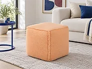 Pouffe ALIPUR Boucle Orange_1183911