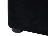 Bett mit Stauraum LUBBON Samtstoff Schwarz 180 x 200 cm_1044111