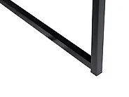 Corner Desk SOLARI 140 cm 140 cm Dark Brown_1191550