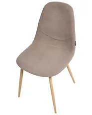 Esszimmerstuhl 2er Set HILDEN Cord Taupe_995185