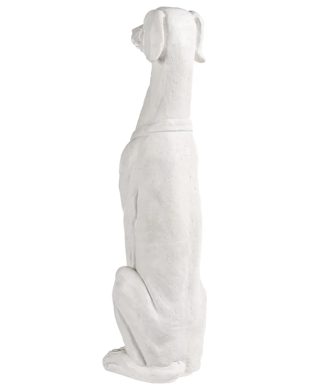 Garden Statue CHART Dog White_1150379