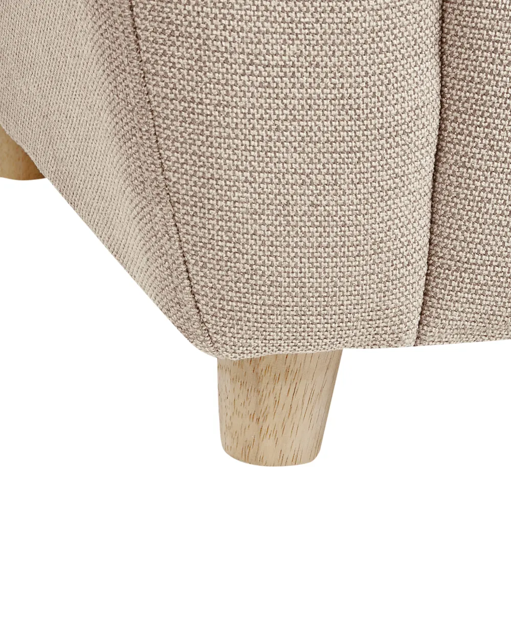 Kindersessel Nilpferd MARIBO Stoff Taupe_947848