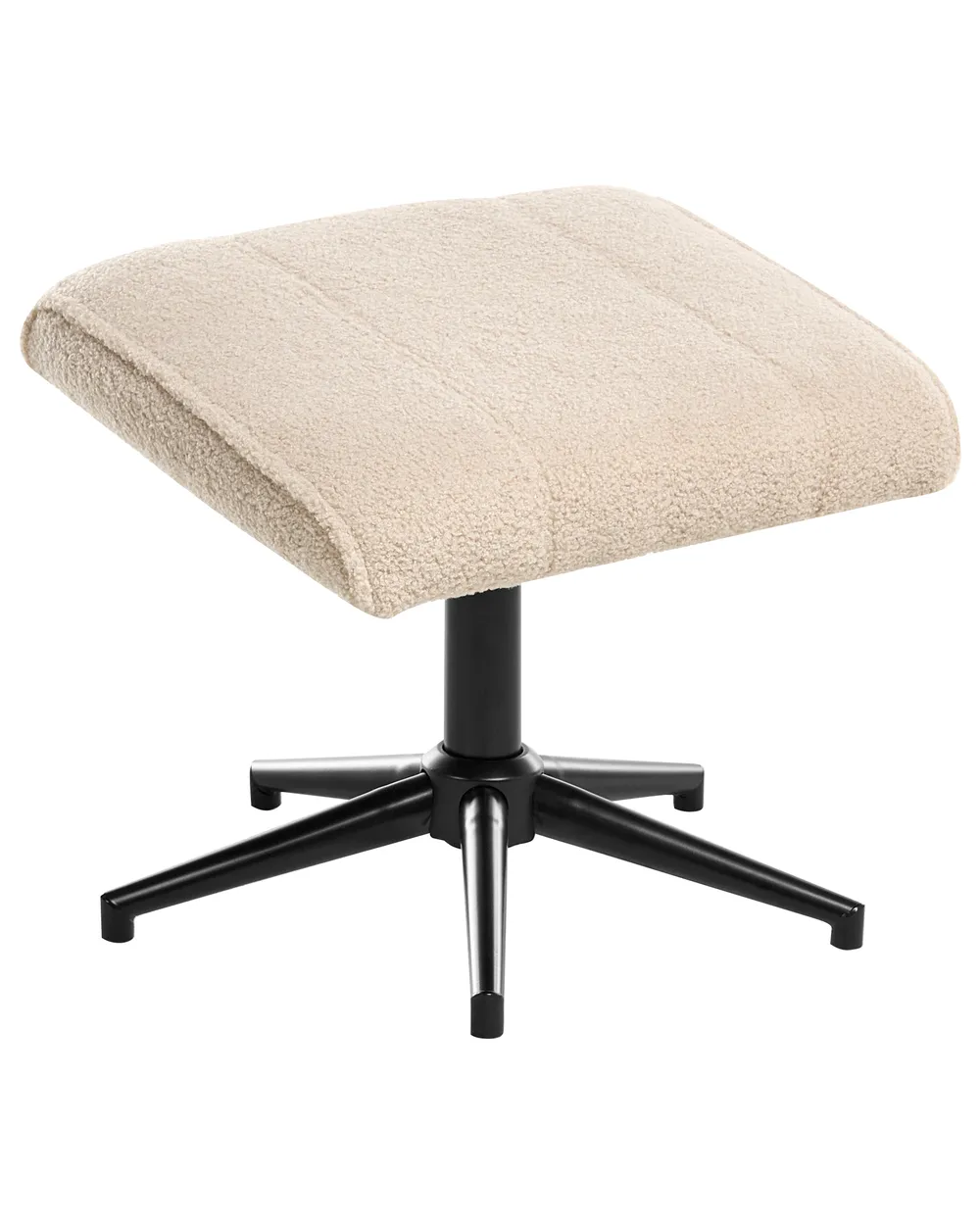 Fernsehsessel JAPET Bouclé Beige_1007266