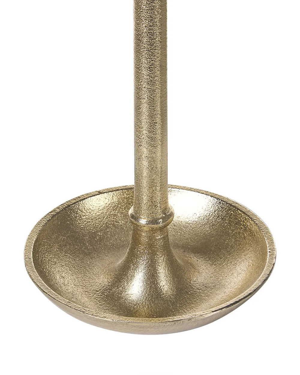 Kerzenständer 3er Set LIWUNG 27/33/38 cm Metall Gold_849148