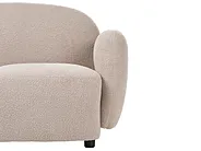 Bank 3-zits JULE Bouclé Beige_1125975