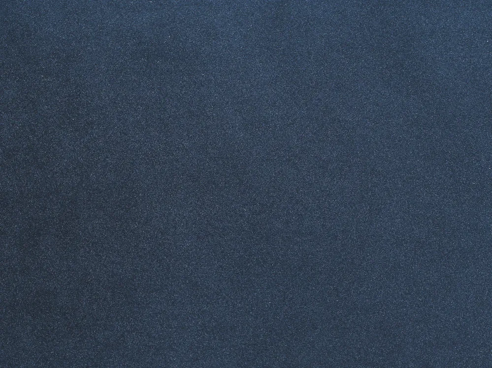 Bank 3-zits LUVOS Fluweel Donkerblauw_970596