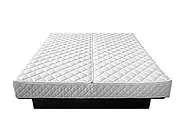 Wasserbett Bouclé VAUCLUSE 140 x 200 cm Beige_976125