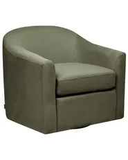 Draaifauteuil MAGNOR Stof Donkergroen_966246