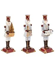 Set van 3 figuren LED PELLOSNIEMI 32 cm Notenkraker Meerkleurig_1175297