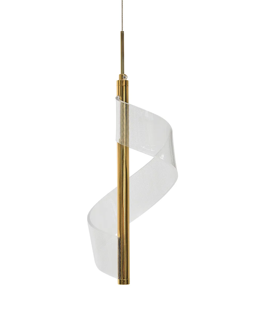 LED Hängeleuchte SARELA Metall Gold