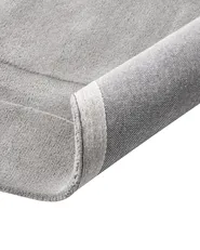 Teppich KARGIL Grau 160 x 230 cm Wolle_1068853