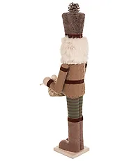 Set od 2 dekorativne figurice KOLARI 68/91 cm Orašar Smeđi_1156780