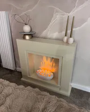 Elektrokamin mit Heizfunktion SAHARA Beige_961659