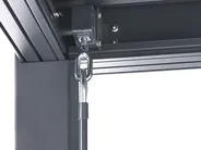 Pavillon FORNOLI 296 cm 296 cm Metall Schwarz_932956