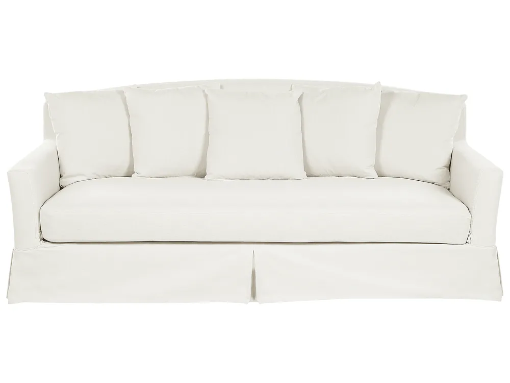 Bezug für 3-Sitzer Sofa GILJA Cremeweiß_996515