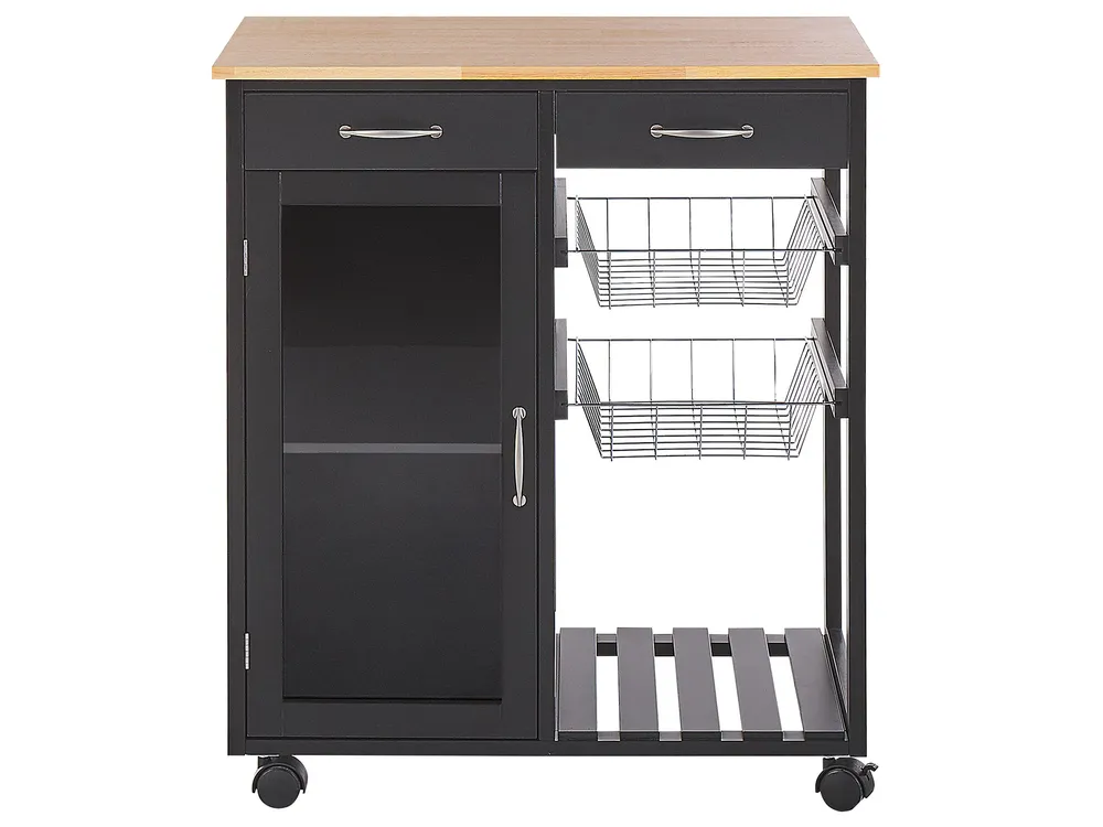 Kitchen Trolley BOVES Black_817393