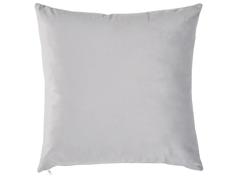 Linksseitige Chaiselongue MERI mit Stauraum Samtstoff Hellgrau_903551