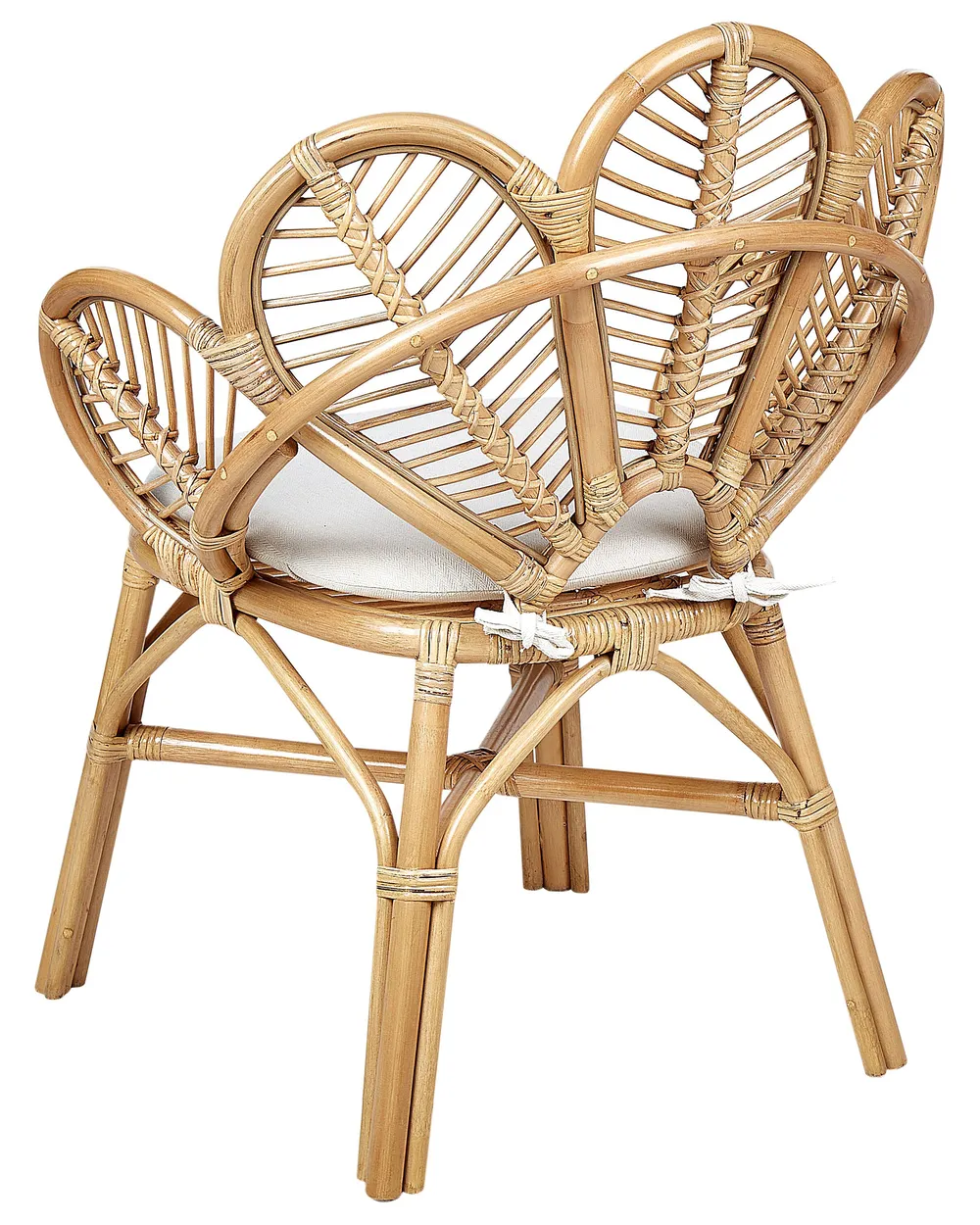 Pfauenstuhl FLORENTINE II Rattan Naturfarben_900778