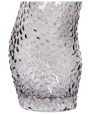 Blumenvase DYTIKO 31 cm Glas Grau_838263