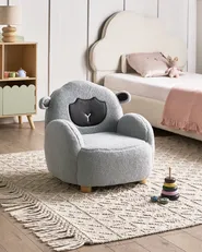 Kindersessel Schaf ULA Bouclé Grau_975854