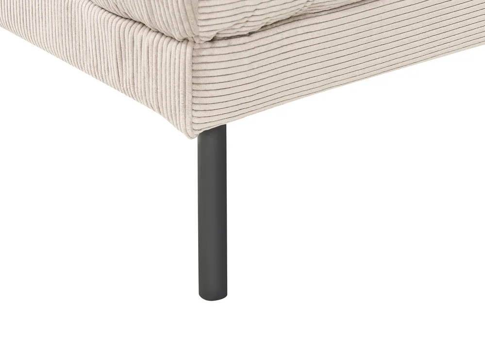 Ecksofa 4-Sitzer BREDA Cord Beige rechtsseitig_1004171