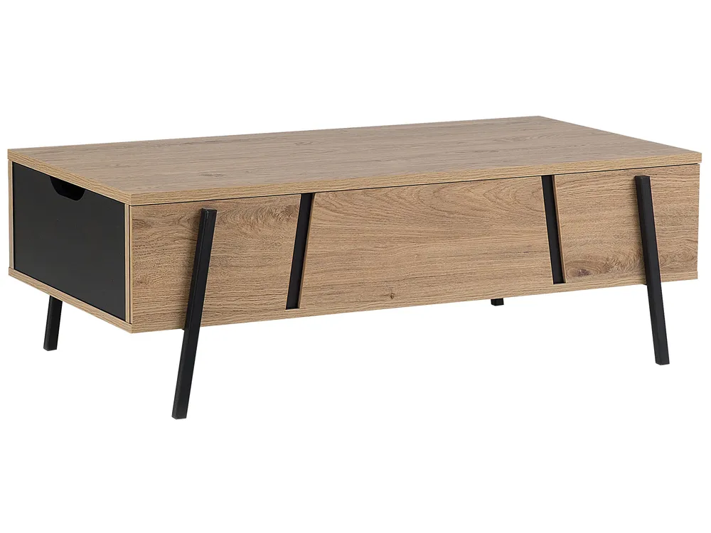 Couchtisch BLACKPOOL mit Stauraum Braun / Schwarz