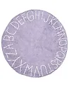 Kinderteppich VURGUN Hellviolett ø 120 cm Baumwolle