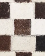 Rug KAYABEY Beige 140 x 200 cm Leather_780698