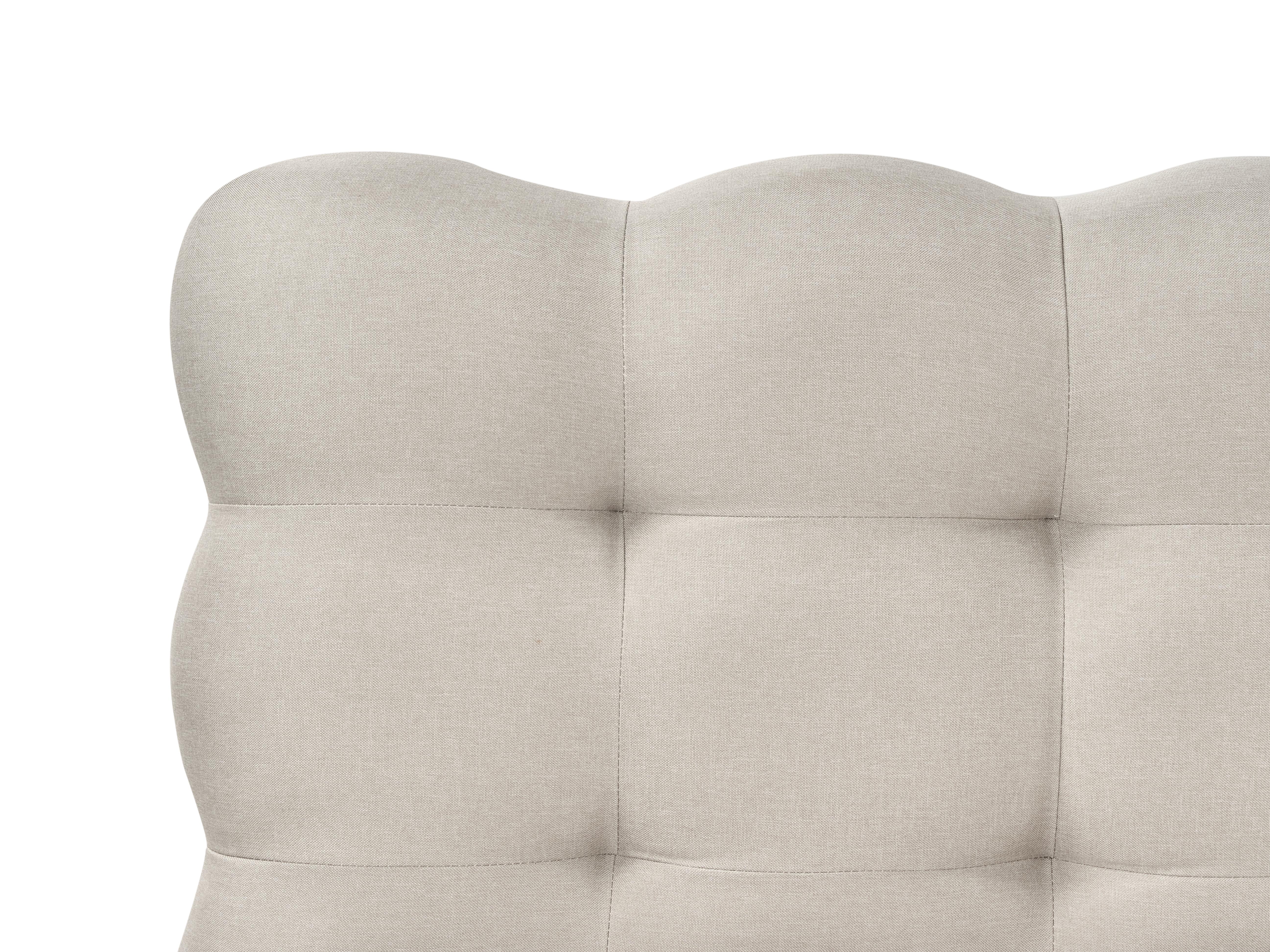 Bed Fabric SOULISSE 160 x 200 cm (EU King Size) Beige_994485