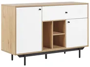 2 Door Sideboard ITACA Brown/ White_789814
