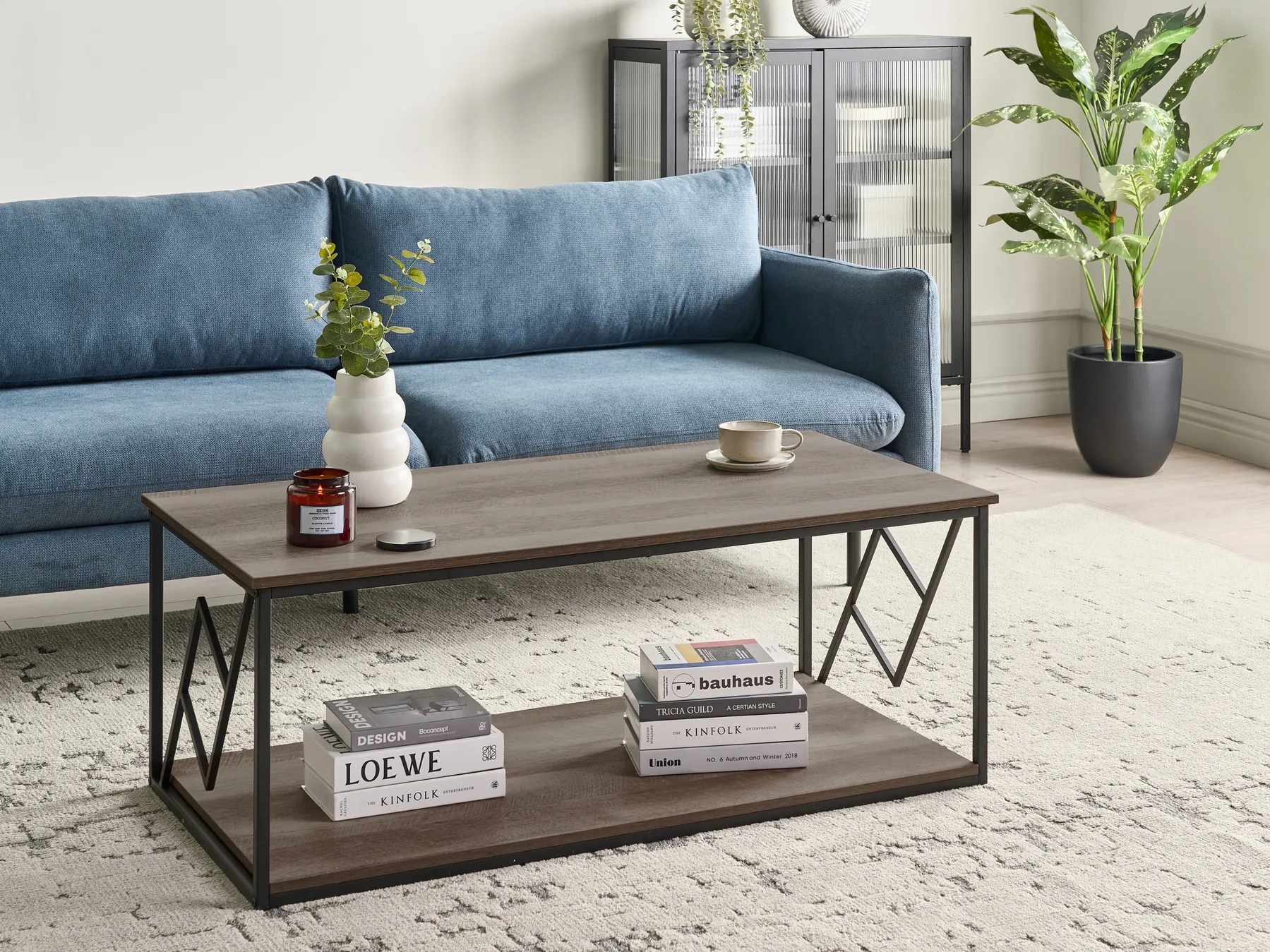 Couchtisch FORRES Braun / Schwarz_727732