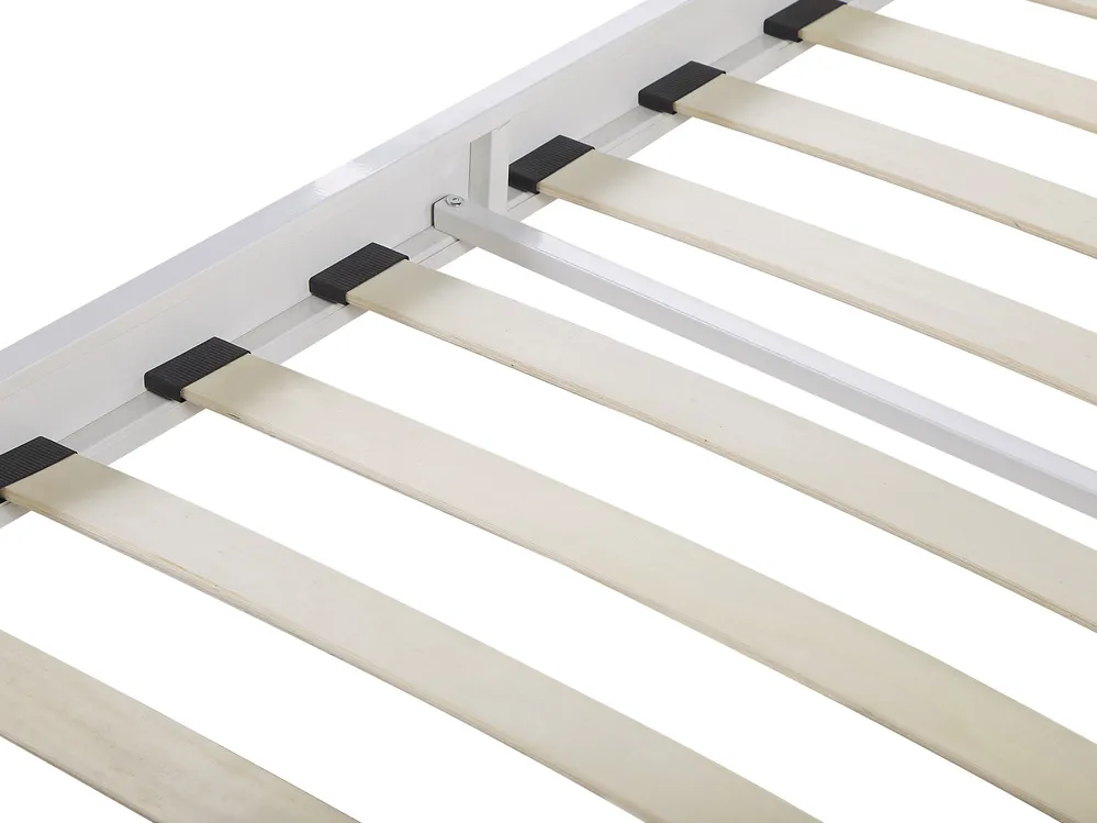 Bed Metal MAURS 160 x 200 cm (EU King Size) White_778503