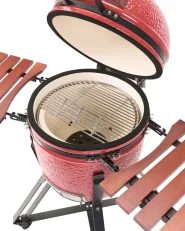 Holzkohlegrill KAMADO Keramik Rot_1009495