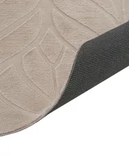 Kunstfellteppich MITCHELL Beige 160 x 160 cm_1092446