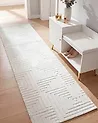 Rug TAMIREL Off-White 80 x 300 cm