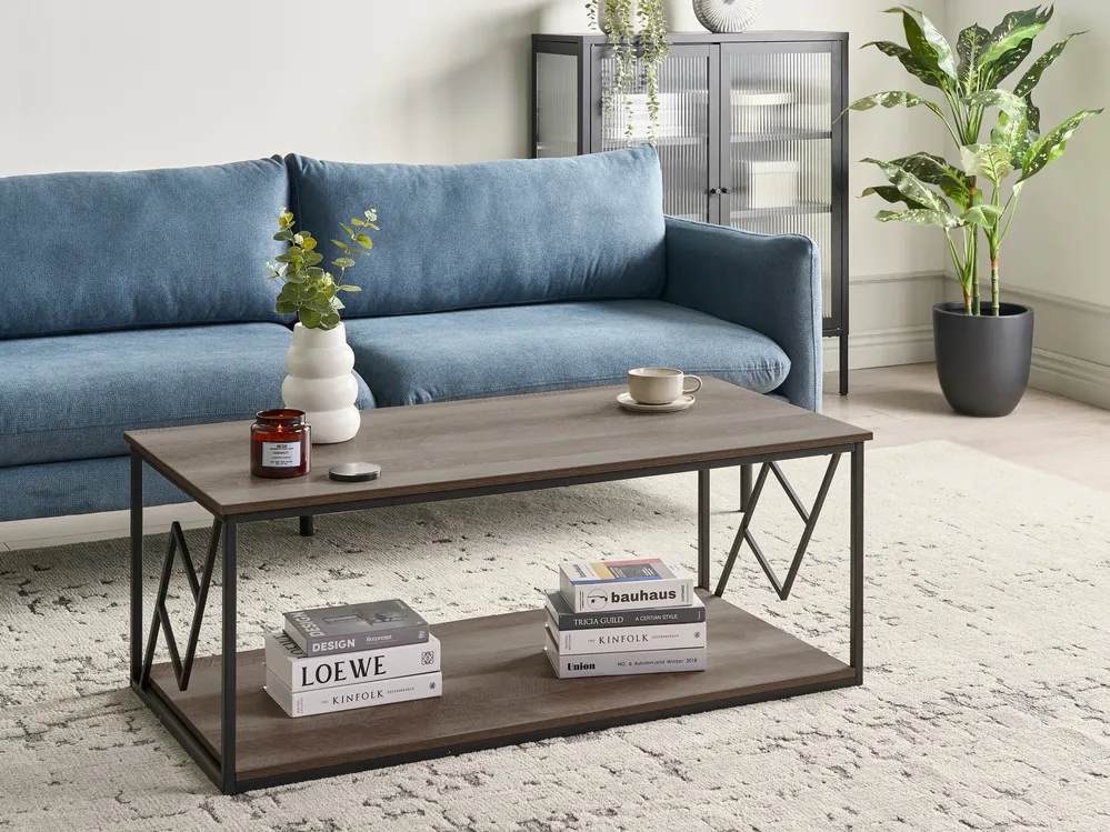 Couchtisch FORRES Braun / Schwarz