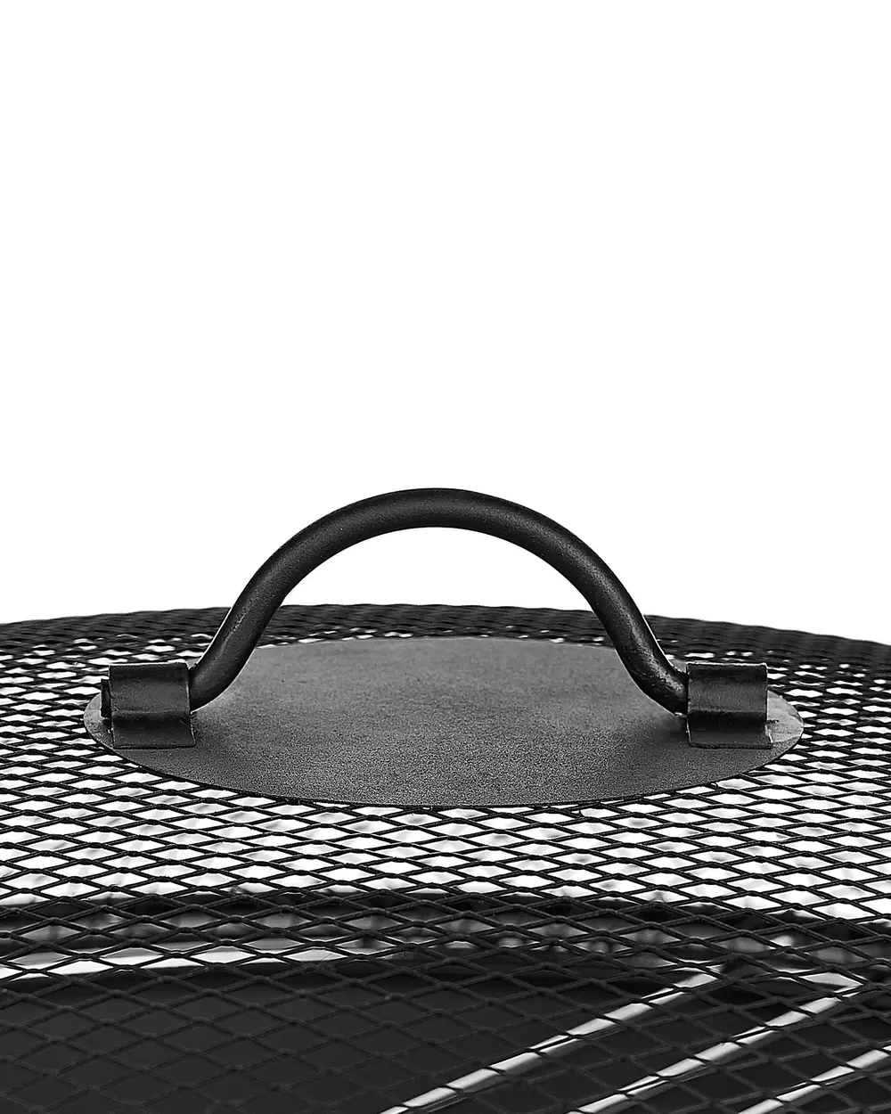 Grill-Feuerstelle NEGARA Metall Schwarz_802860