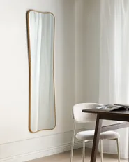 Wandspiegel BRIEUC 50 cm 160 cm Gold_994960
