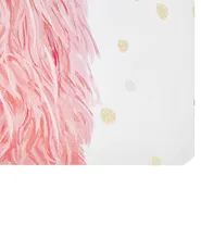 Canvas AFASSA 60 x 80 cm Animal Motif Pink_819667