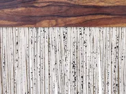 Wall Decor ZIKIRIA Poplar Wood 92 cm Dark Brown_840645