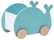 Spielzeugkiste mit Rädern WOOLI 30 cm Blau_1027857