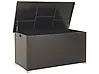 Aufbewahrungsbox MODENA 155 cm 75 cm Polyrattan Braun