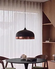 Pendant Lamp PARINA Metal Black_1149568