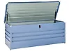 Aufbewahrungsbox CEBROSA 165 cm 70 cm Metall Blau