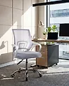 Bürostuhl SOLID Hellgrau