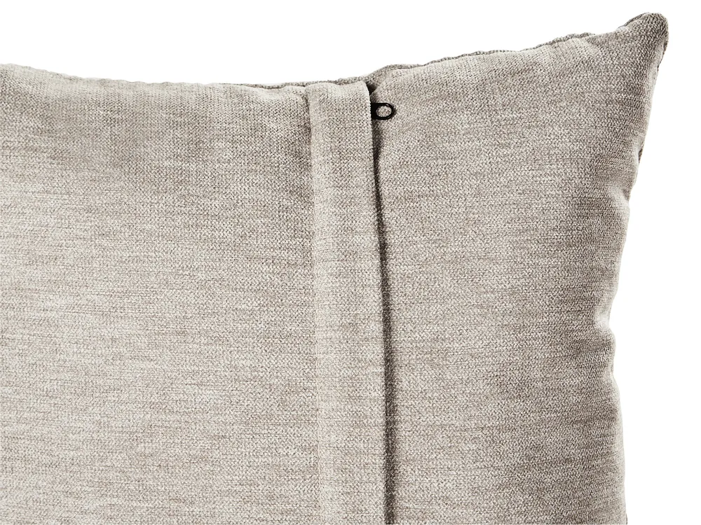 Sofa 3-Sitzer SKIVE Stoff Taupe_946166