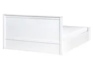 Krevet s prostorom za pohranu LAMBRES Borovo drvo Bijeli 160 x 200 cm_985624