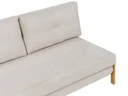 Living Room Set 3 Seater EDLAND with Bench Fabric Light Beige_1041062