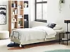 Verstellbares Bett ohne Kopfteil Stoff DUKE II 90 x 200 cm Beige