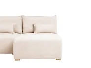 Modular Corner Sofa NERBO Boucle Beige Left Hand_1034704